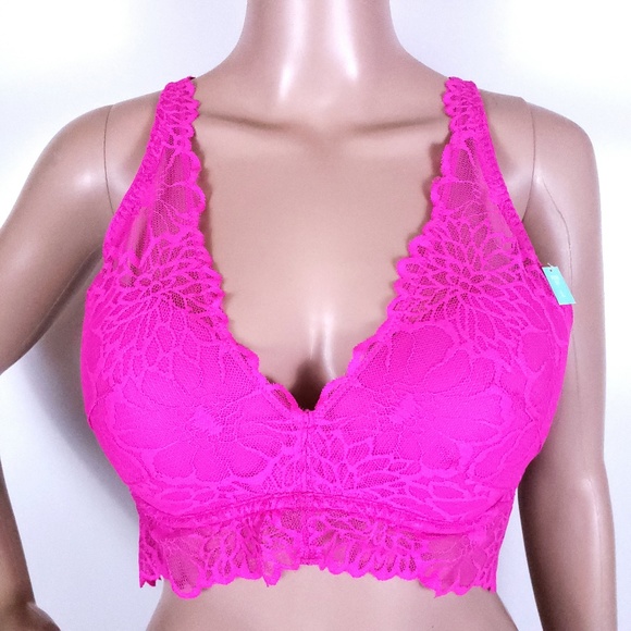 PINK Victoria's Secret Other - Pink Victoria's Secret Lace Bralette Push Up L